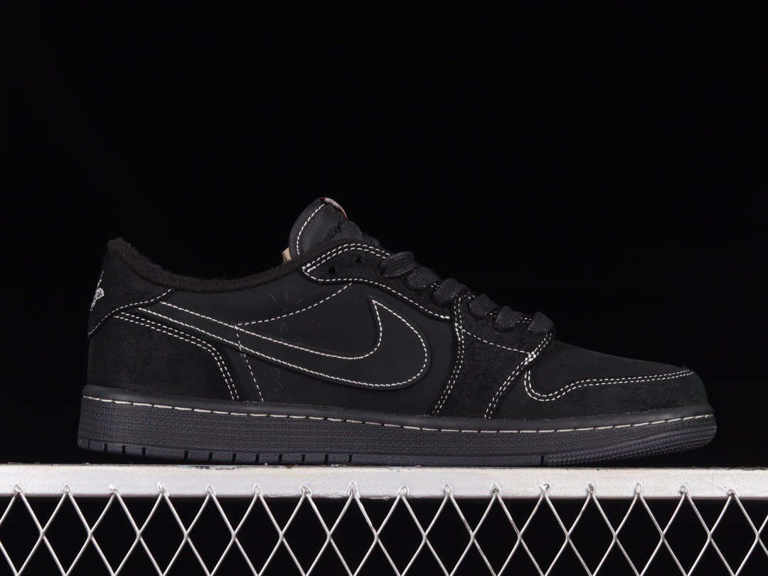 Size 8.5 - Jordan 1 Retro Low OG SP x Travis Scott Black Phantom