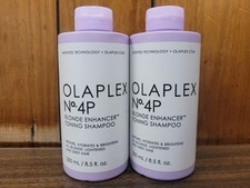 2 x OLAPLEX NO.4P BLONDE ENHANCER TONING SHAMPOO 8.5 OZ New Pack of 2