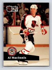1991-92 Pro Set - Al MacInnis #275 Calgary Flames Hockey Card