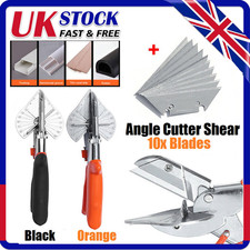 Angle Cutter Mitre Shears Gasket Window Cutter Trim Bead Snips Steel Blade Tool
