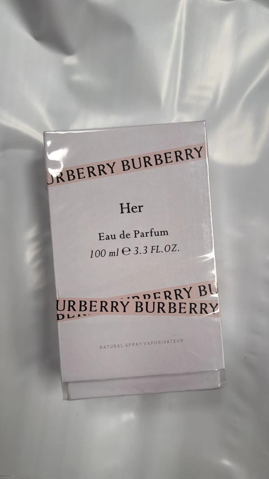 Burberry Her Eau de Parfum 3.3 oz Women Perfume Spray New Sealed-image