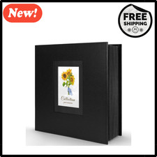 Photo Album 4x6 600 Photos, Leather Cover Extra Large Capacity Holds 600 Horizon
