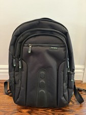 Targus Spruce EcoSmart Black 15.6 Backpack - TBB013CA - BRAND NEW NO TAGS
