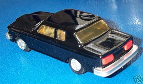 Modelcar artesanal de metal branco VOLVO 262C BERTONE COUPE 1977 - preto - 1/43 - Imagem 2 de 4