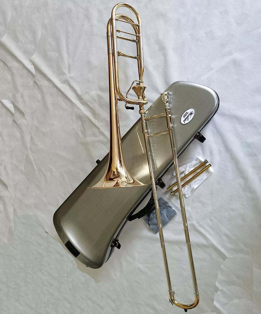 Gold trombone on sale