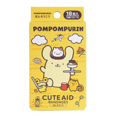 Pompompurin バンデージ 18枚入り Sanrio Pompompurin Cute Aid Bandages 18pcs JAPAN | eBay