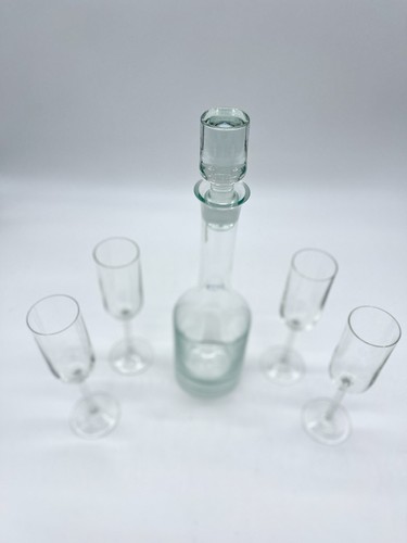 Toscany Decanter 4 Wine Glasses Housewarming Wedding Gift Drinkware (B5-9) - Picture 4 of 5