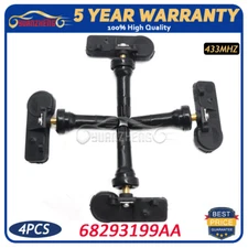 NEW 4pcs 68293199AA TPMS Tire Pressure Sensor Fit For Dodge Ram 1500 DT 2019-22