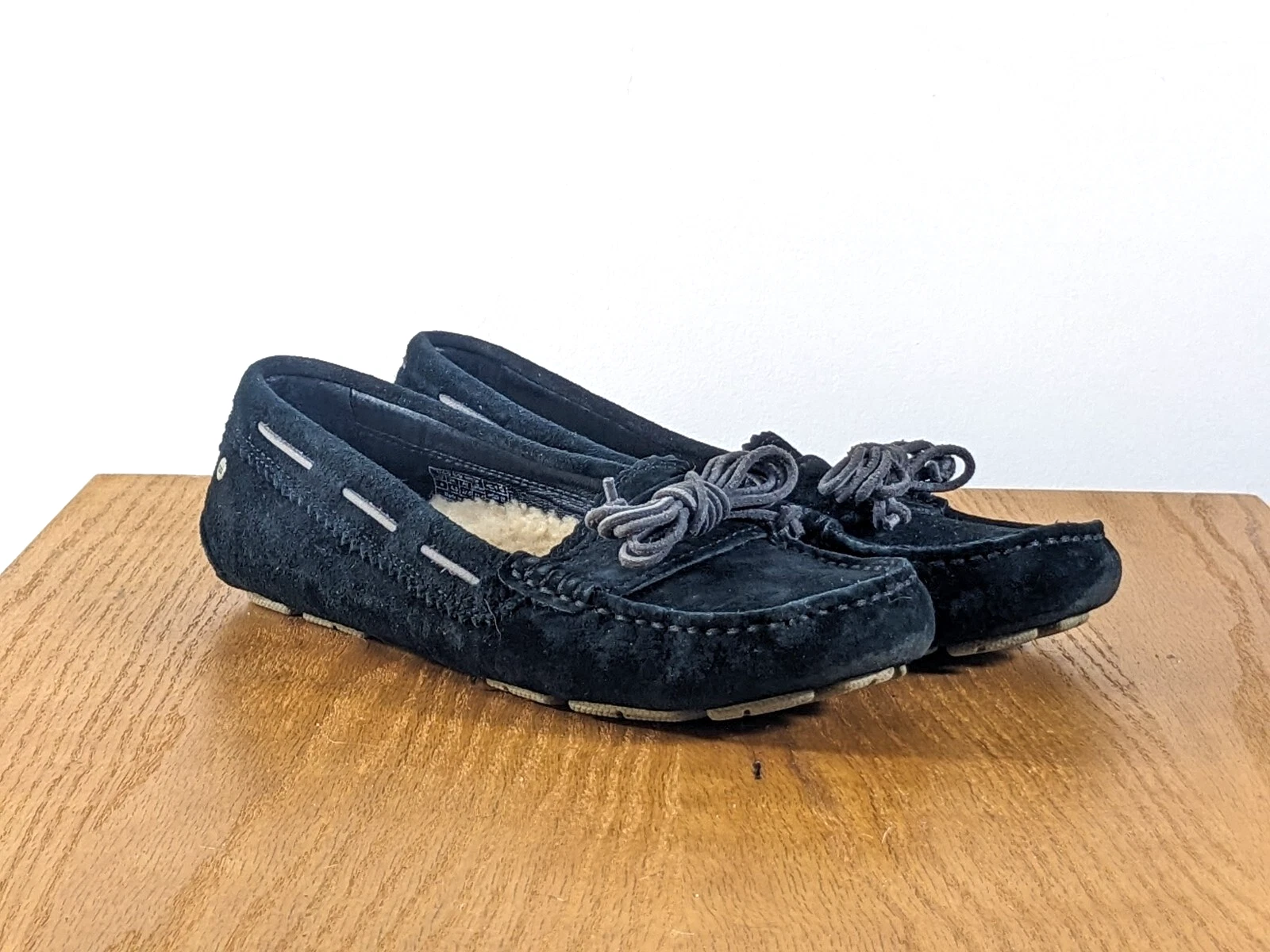 UGG Roni Mocassino NeroSherpa UK4.5