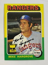 ⚾ 1975 Topps Baseball Base Card #106 Mike HARGROVE ⚾