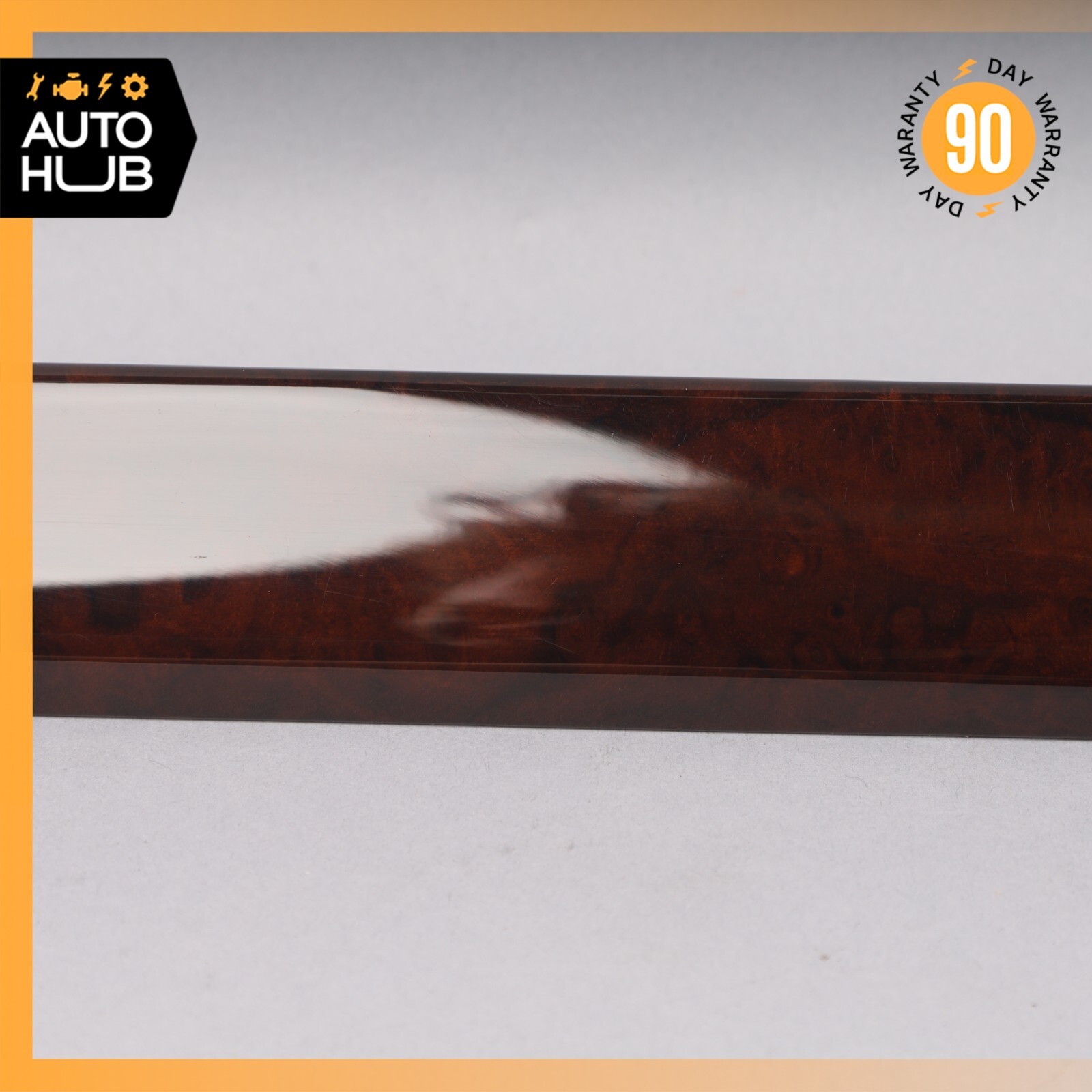 09-13 Maserati Quattroporte Right Passenger Side Dashboard Panel Trim Wood OEM