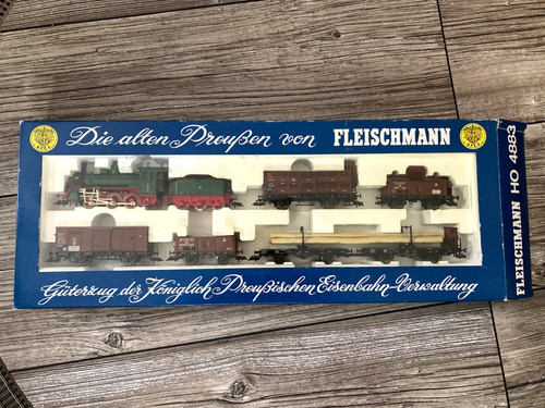 Fleischmann H0 Zugset 4883 Die alten Preußen in OVP | Zustand: Neu: Sonstige (siehe Artikelbeschreibung)