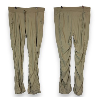 North Face Jogger Pants  XL Beige Comfort Drawstring Hiking Gorpcore Outdoor