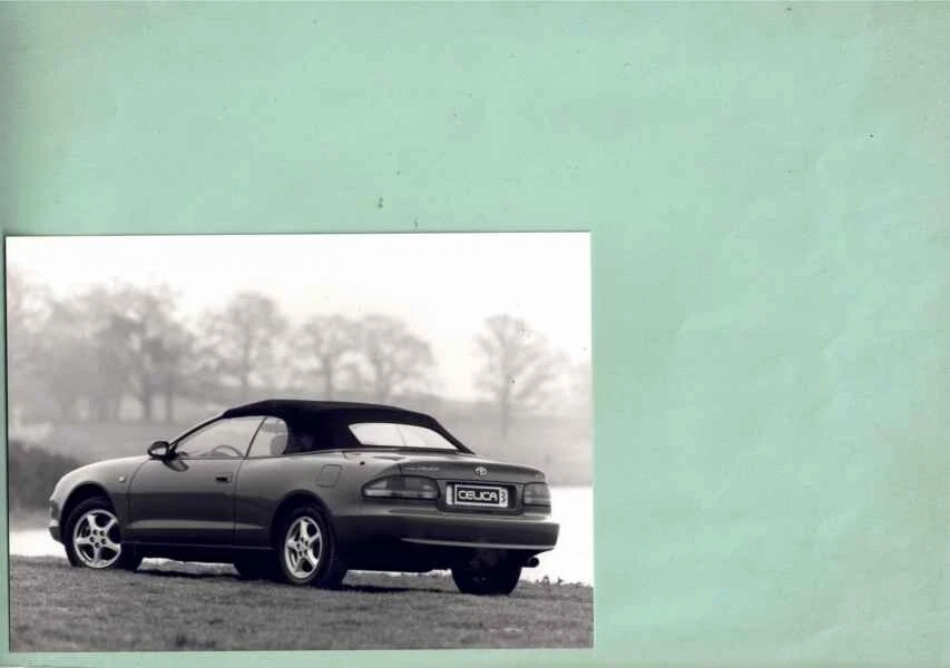 photo de presse / press photo original Toyota Celica Cabriolet 1995 - Photo 1/1