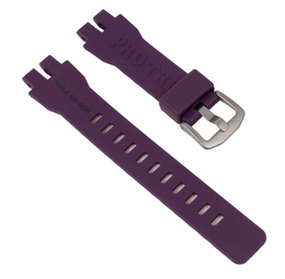 Ersatzband lila Resin Casio Pro Trek PRW-3100 10504380