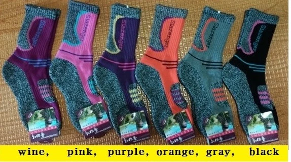 Женские длинные носки Slazenger 10 пар для скалолазания/пеших прогулок/трекинга/спорта на открытом воздухе - Изображение 3 из 3