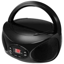 GPX CD, FM Radio, and Wireless Boombox