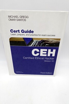 Certified Ethical Hacker CEH Version 10 Cert Guide 3rd Edition Michael Gregg