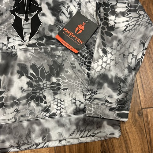 NEW Kryptek Tartaros Hoodie Sweatshirt Raid Camo Hunting Lightweight Men's Small - Picture 3 of 11