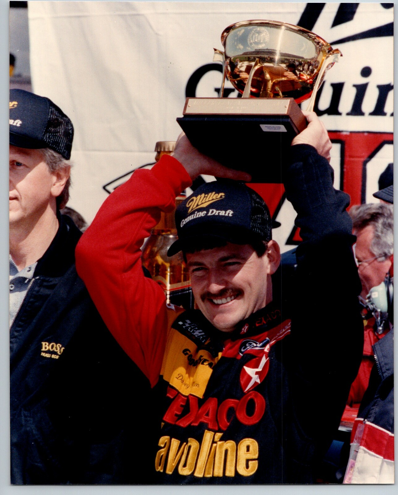 Davey Allison NASCAR WC MIS June '92 Original AP Photo News Article Race Winner