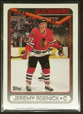 Jeremy Roenick Figure 1990-91 Topps - Jeremy Roenick #7 (RC) for sale online | eBay