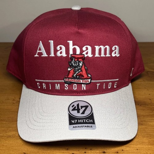 Alabama Crimson Tide NCAA '47 Marca Retro Rojo Enganche Ajustable Snapback Sombrero