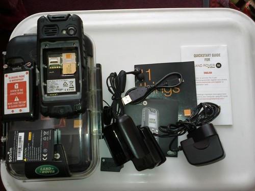 Sonim Land Rover S1 mobile phone,,,,,Orange,,, - Afbeelding 13 van 16