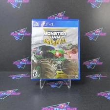 Monster Jam Crush It PS4 PlayStation 4 AD Complete CIB - (See Pics)