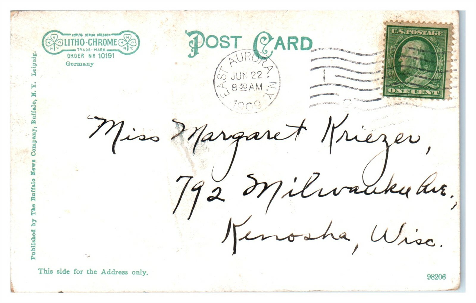 1909 The Roycroft Salon, East Aurora, NY Postcard *6O4 eBay