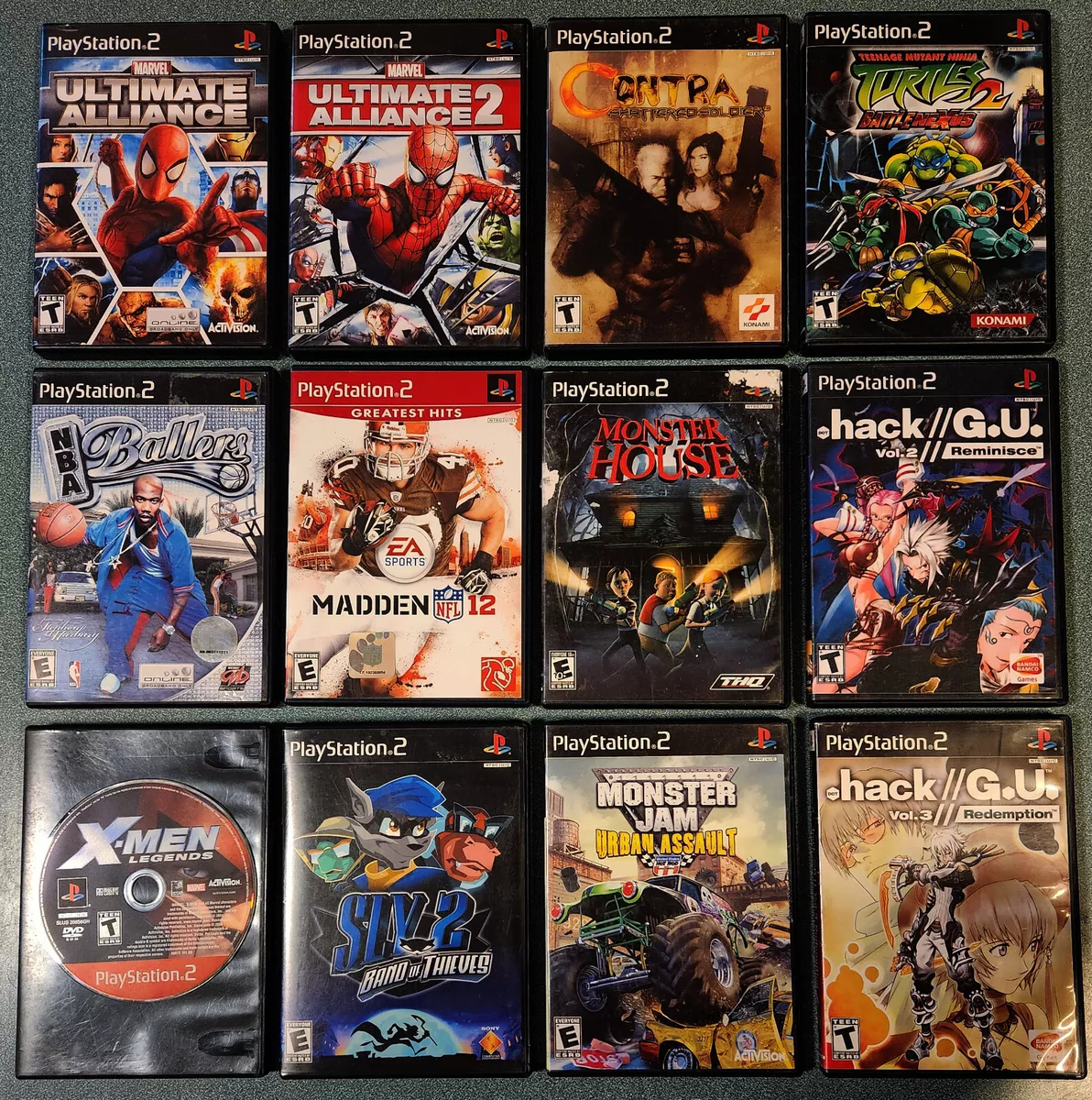 PlayStation 2 Sony PS2 Game Lot You Pick! TESTED Contra Wrath LEGO Batman