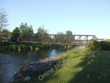 Photo 6x4 Footbridge over the River Boyne Baile Atha Troim  c2010