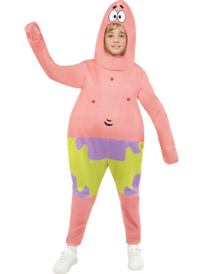 Offizielles Patrick Kostüm- SpongeBob Schwammkopf für Kinder (Paramount)