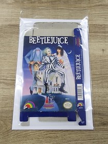 AUTHENTIC USED BOX ONLY - NO GAME - BEETLEJUICE - NES