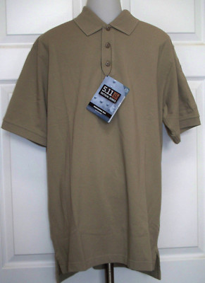 NWT Men's Tactical Performance Short Sleeve Polo Shirt MED