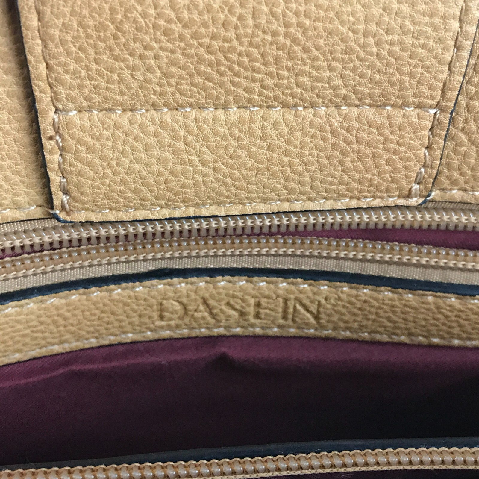 Dasein Women Casual Belted Tote Shoulder Bag Travel Handbag Satchel - Damaged