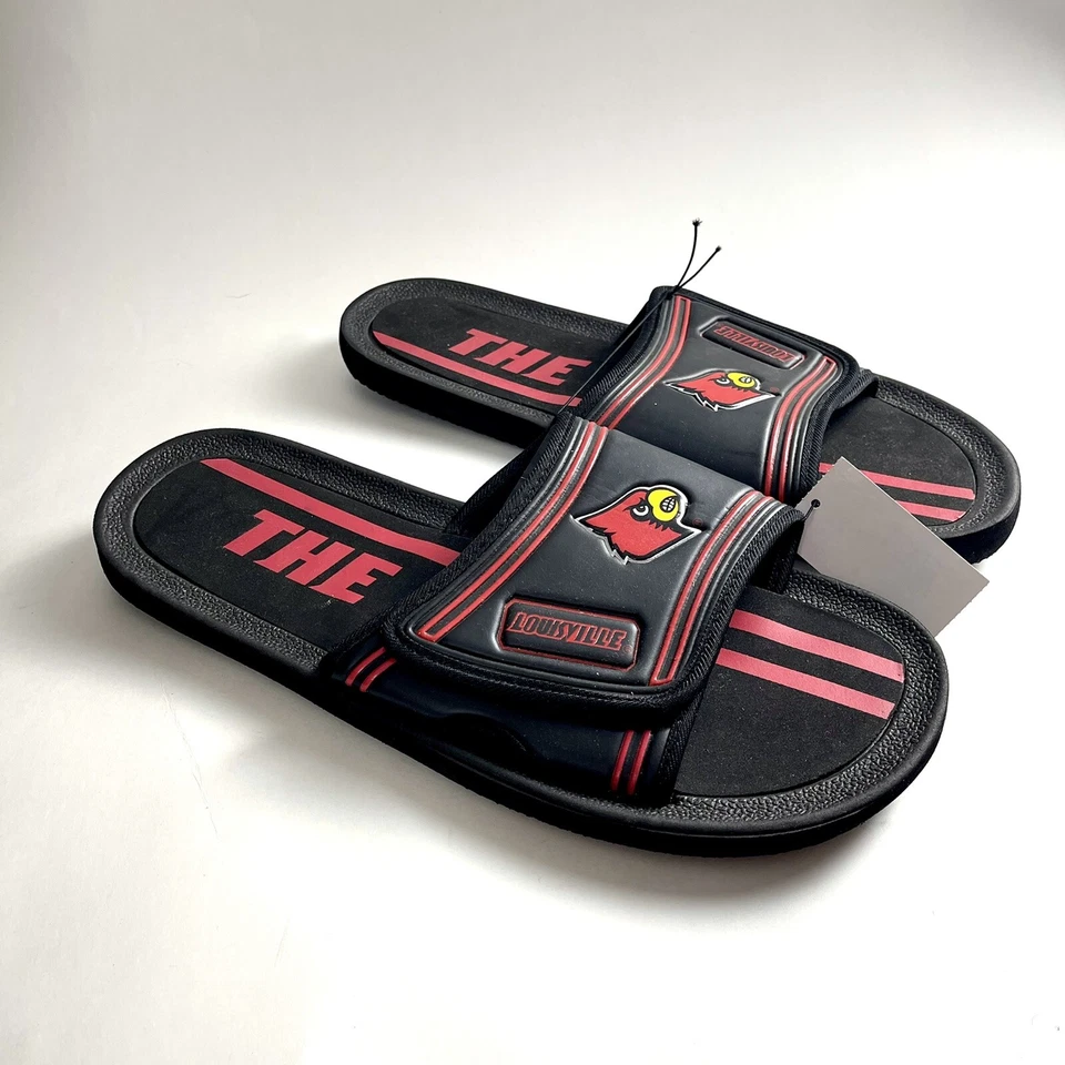 The Louisville Cardinals baseball team Sandals Mens 7-8 - Image 2 of 4