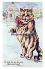 rp15245 - Louis Wain Cat - print 6x4