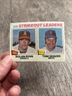 1977 Topps - League Leaders Nolan Ryan, Tom Seaver #6
