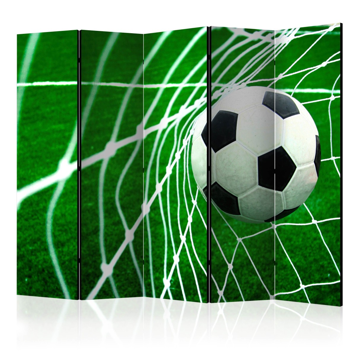 Paravent 5 volets Goal 172x225 cm offrez la magie des grands stades à votre enfant