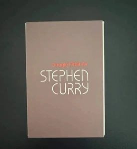 NEW Google Fitbit Air Spécial Edition Stephen Curry Rye et Orange Band en main