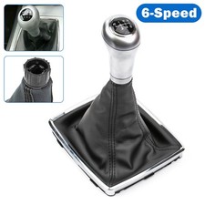 6 -GANG SCHALTHEBEL SCHALTKNOPF LEDER KNAUF für MERCEDES C W204 W212 SCHALTKNAUF