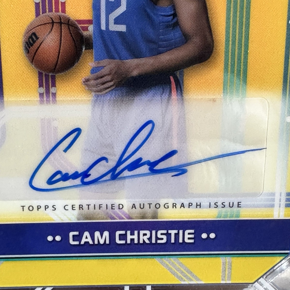 22-23 Topps SCHMEICHEL シュマイケル 直筆サイン 75シリ 2024-25 Topps Chrome Cam Christie #MSS-CC RC Next Stop Signatures
