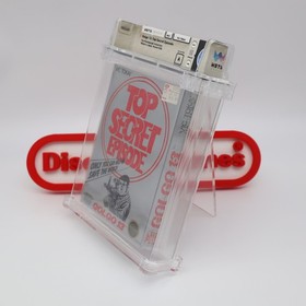 NES Nintendo GOLGO 13: TOP SECRET EPISODE - ROUND SOQ! WATA GRADED 9.6 A Sealed!