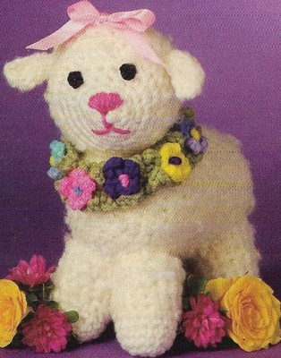 Little Lamb Toy crochet pattern instructions