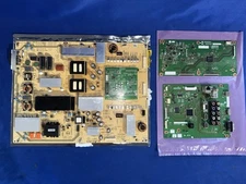 Sharp LC-80LE661U Power Supply Board Main Board T-Con Board -TV Turned On - Read