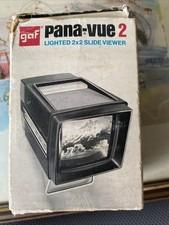 GAF Pana-Vue 2 Slide Viewer 2x2 Lighted