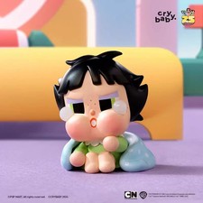 Sleepy Buttercup - POP MART Cry Baby The Powerpuff Girls Series Figura Muñeca Juguete