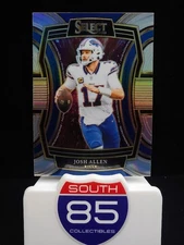 2023 Panini Select Josh Allen Phenomenon Silver Prizm #PH-JAL Buffalo Bills