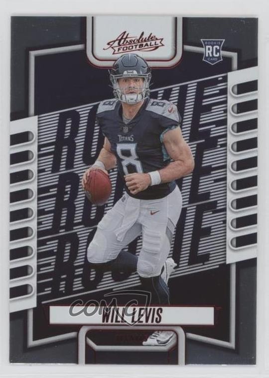 2023 Panini Absolute Rookies Red Will Levis #114 09wc