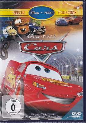 Cars DVD Film Disney Pixar Animation Zeichentrick Kinderfilm Familie NEU & OVP